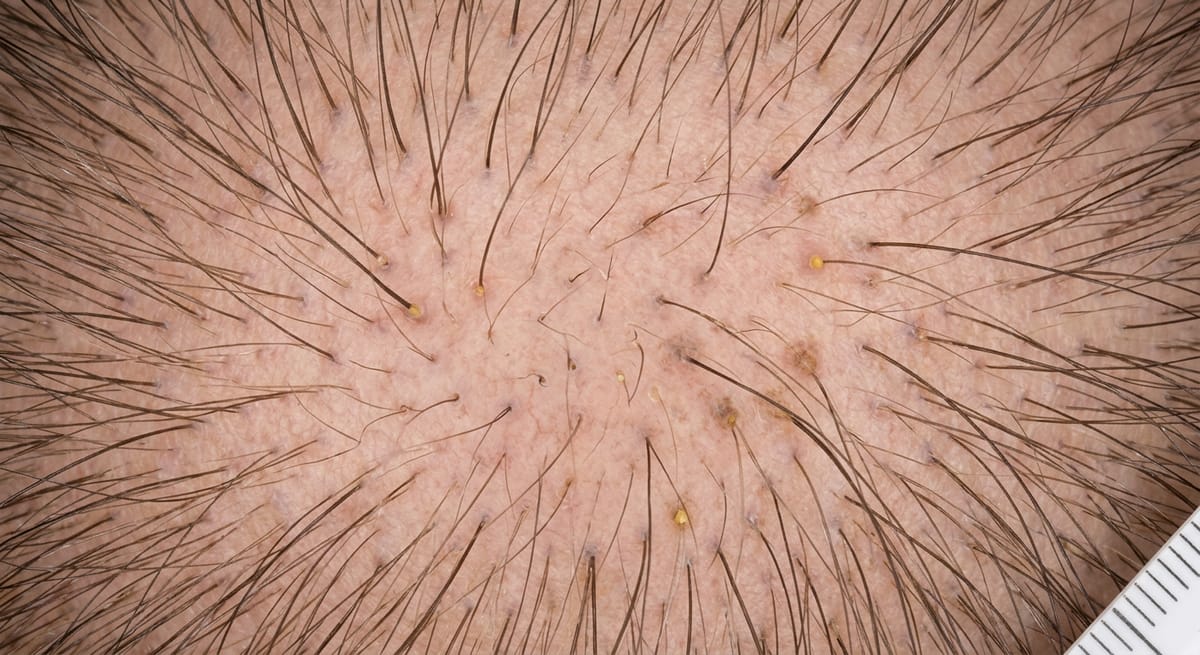 До: Диффузная алопеция