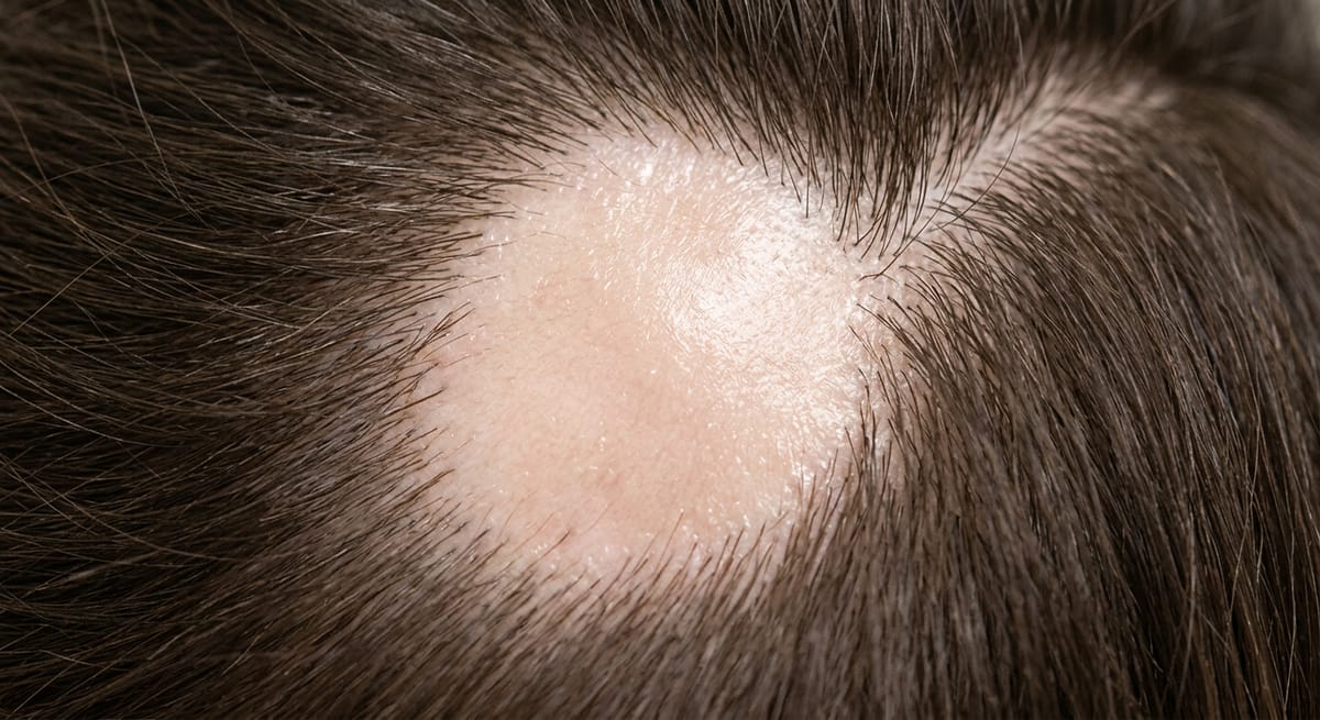 До: Гнёздная алопеция