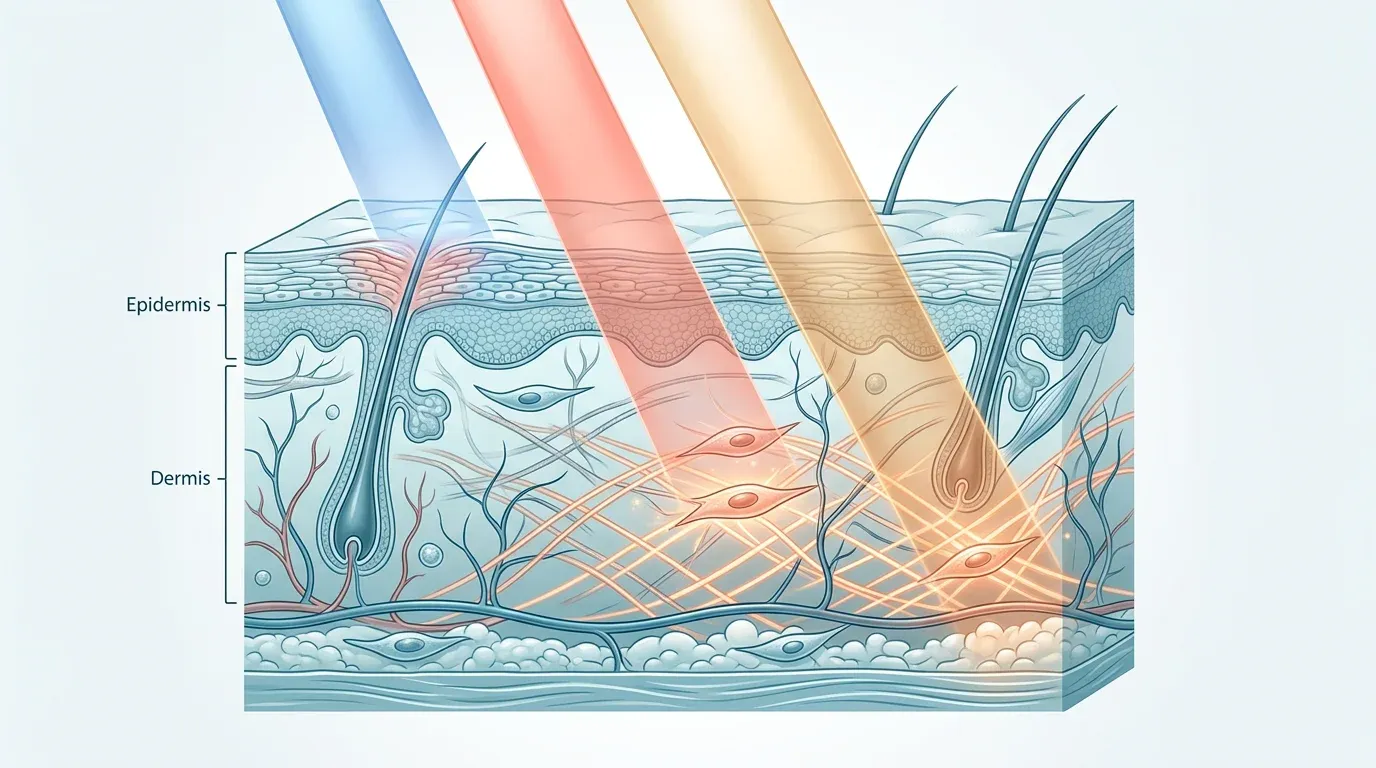 Фотоомоложение: методы, механизмы и доказательная база