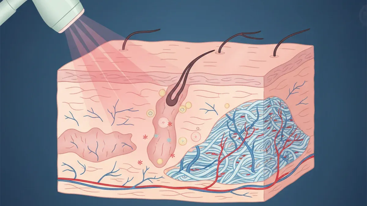 ФДТ при постакне и атрофических рубцах: эффективность хлорина Е6 в комбинации с фракционным лазером