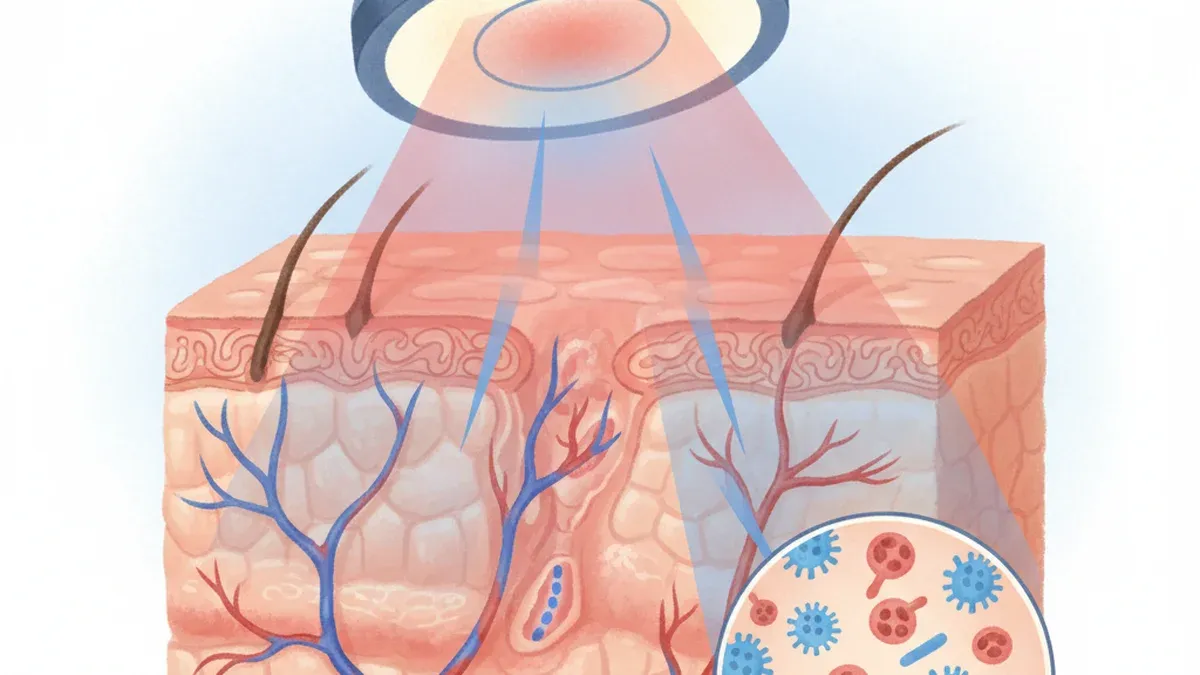Фотодинамическая терапия при псориазе: доказательная база, протоколы и ограничения