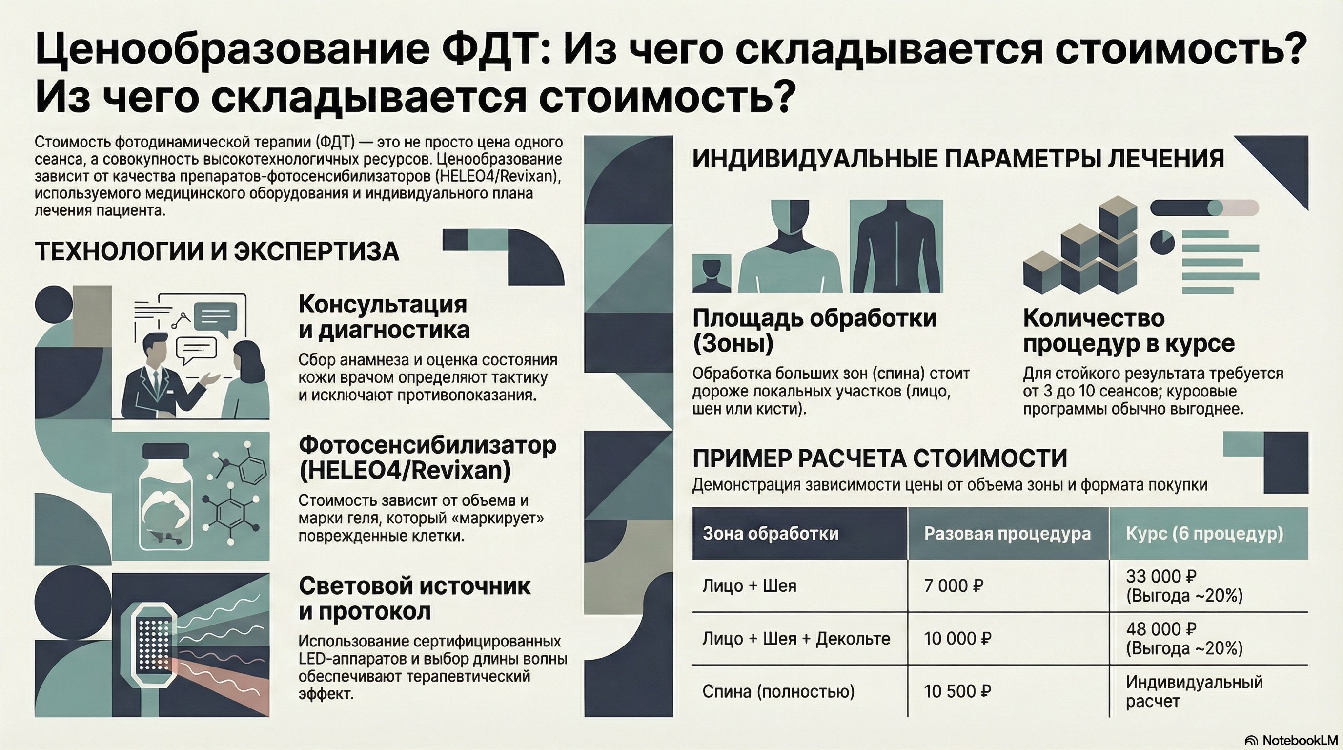 Инфографика: состав цены ФДТ